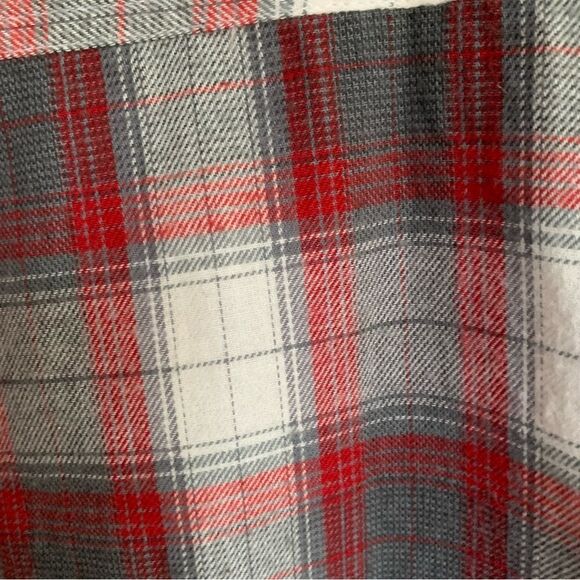 Field & Stream Cotton Gray & Red Flannel Long Sleeve Shirt Sz XXL - Picture 6 of 9